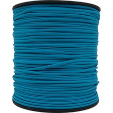 Mg Ropes Bileklik,outdoor 4 mm Paracord Ip NO:113 30 Metre Turkuaz