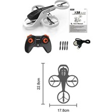 PopŞeker 4 Kanal USB Şarjlı Helikopter Drone - 66 gr Ultra Hafif Rc Hava Aracı