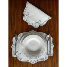 Nurhan Home Collection 2 Adet Curly Modeli Amerikan Servis Supla