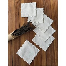 Nurhan Home Collection 6 Adet Kubbe Desenli Kokteyl Sunum Peçetesi