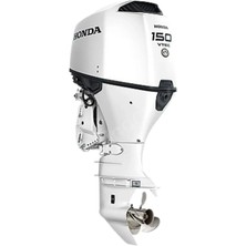 Honda 150 Hp Hidrolik Direksiyonlu Uzun Şaft Beyaz Deniz Motoru