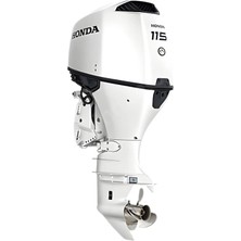 Honda 115 Hp Hidrolik Direksiyonlu Ekstra Uzun Şaft Beyaz Deniz Motoru