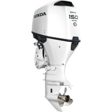 Honda 150 Hp Elektronik Direksiyonlu Ekstra Uzun Şaft Beyaz Deniz Motoru