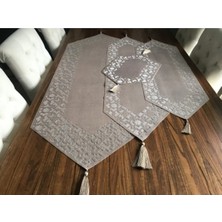 Nurhan Home Collection Selçuklu Modeli Vizon Renk Salon Takımı 4 Parça