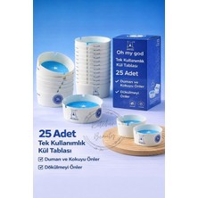 Empressco Kitchen Beauty 25 Adet Tek Kullanımlık Kül Tablası Kokusuz Taşınabilir Pratik Jel Küllük Seti Ofis Kafe Ev - Fiyatı, Yorumları