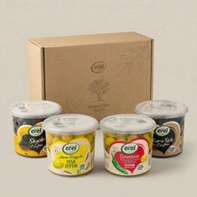 Erel Midi Gurme 4'lü Kontrast Zeytin Seti Ferah & Keskin