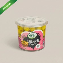 Erel Biber Dolgulu Yeşil Zeytin Geleneksel 400GR