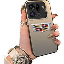 HONTINGA Oppo Find X9 Pro 5g ile Uyumlu Kılıfı Silikon Kenar Sert Arka Düşüme Önleyici Basitlik Anti Düşme Kamera Korumali Cadillac Desen Telefon Kılıfı Kadın ve Erkek Için Uygundur K1-1115