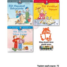 İş Bankası Kültür Yayınları Elif Hayvanat Bahçesinde Kurabiye Yapıyor Denizde Yatıya Kalıyor