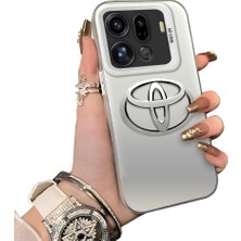 HONTINGA Oppo Find X9 Pro 5g ile Uyumlu Kılıfı Silikon Kenar Sert Arka Düşüme Önleyici Basitlik Anti Düşme Kamera Korumali Toyota Desen Telefon Kılıfı Kadın ve Erkek Için Uygundur K1-1113
