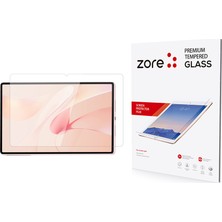 Maks Technology Huawei Matepad 12X Mkst Tablet Temperli Cam Ekran Koruyucu - Şeffaf