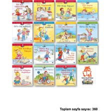 İş Bankası Kültür Yayınları Elif Asla Yabancılarla Gitmez Hastanede Krep Yapıyor Yüzme Öğreniyor Dişi Sallanıyor Kuaförde Ata Binmeyi Ilk Harçlığı Kurabiye Kış Macerası Kayak Yapmayı Kardeş Geliyor Kitapları Keşfediyor