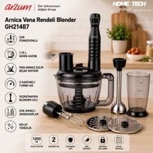 Arnica GH21487 Vena Rendeli Blender Seti Siyah