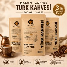 Malawi Coffee Türk Kahvesi 500 gr x 3 Adet