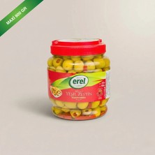 Erel Kırmızı Biber Dolgulu Yeşil Zeytin 900GR