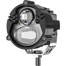 LED Motosiklet Far | Parlak LED Motosiklet Işıkları | 4 Aydınlatma Modlu Spot Sürüş Sis Lambaları, Enerji Tasarrufu, Arabalar, Suv'ler, Bisikletler Için Güvenli Sürüş