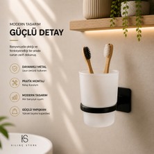 Empressco Kılınç Store Güçlü Yapışkanlı Siyah Diş Fırçalık Diş Fırçası Askısı - Fiyatı, Yorumları