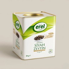 Erel Horeca Dilimli Siyah Zeytin Pizzalık Çekirdeksiz 8kg Teneke
