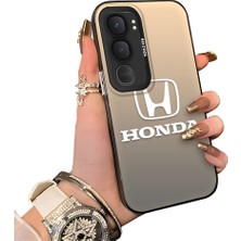 HONTINGA Vivo Y31 5g ile Uyumlu Kılıfı Silikon Kenar Sert Arka Düşüme Önleyici Basitlik Anti Düşme Kamera Korumali Honda Desen Telefon Kılıfı Kadın ve Erkek Için Uygundur K1-1117