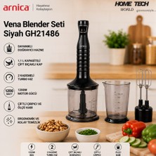 Arnica GH21486 Vena Blender Seti Siyah
