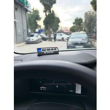 Empressco Eae Design Studio Otomobil Park Numaratörü -Araç Içi Plaka Model-Telefon Numarası - Sıradışı Model Yeni Modern Tasarım - Fiyatı, Yorumları
