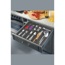 Empressco Vilinze Çekmece Içi Kaşıklık Gri - 50X45 cm - Fiyatı, Yorumları