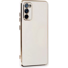 Elif Asya Ceyiz Tekstil Newface Samsung Galaxy S20 Fe Kılıf Volet Silikon - Beyaz