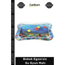 Carlburn #sumatı Fiziksel Zihinsel Geliştirici Tummy Time Karın Üstü Egzersiz Eğitici Bebek Su Oyun Matı