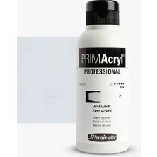 Schmincke : Primacryl Akrilik Boya : 250 ml : Zinc White