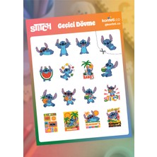 Stitch Çocuk Geçici Dövme Seti