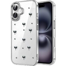 Mrt Teknik Newface Apple iPhone 16 Fiyonk Desenli Kapak - Desen 1