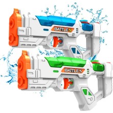 Mega Water Warfare Su Tabancası Iki Atış Modlu 3+