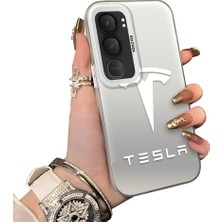 HONTINGA Vivo Y31 5g ile Uyumlu Kılıfı Silikon Kenar Sert Arka Düşüme Önleyici Basitlik Anti Düşme Kamera Korumali Tesla Desen Telefon Kılıfı Kadın ve Erkek Için Uygundur K1-1112