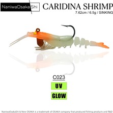 Nanıwaosakashı Carıdına Shrımp 7.62CM 6.5g Karides Yem