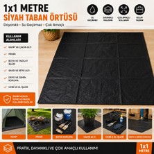 Taban Örtüsü Siyah – Bahçe, Sera, Peyzaj Örtüsü | Yabancı Ot Önleyici | Metre Satış