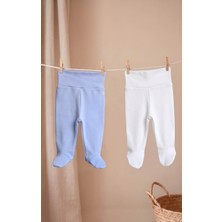 Dolcetots 2'li Set %100 Pamuk Bebek Patikli Alt