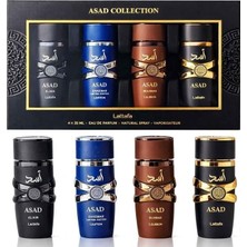 Lattafa Asad Collection Edp 4X25 ml Erkek Parfüm Seti