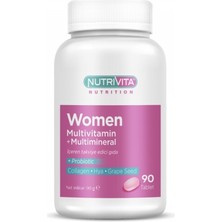 Elif Asya Ceyiz Tekstil Multivitamin Women 90 Tablet