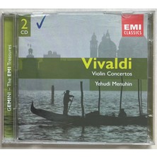EMI Records Vivaldi Violin Concertos Yehudi Menuhin Çift  CD