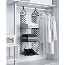 Empressco Minty Life Velora Çok Amaçlı Askılı Dolap Içi Düzenleyici Katlanır Raf Organizeri 3 Katlı (Siyah) - Fiyatı, Yorumları