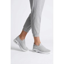 Ayakkabı Fuarı Elit ERD2516 Kadın Klasik Sneaker Gri