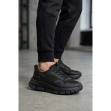 Bulldozer Buldozer 261410 Erkek Klasik Sneaker Siyah