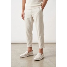 Ayakkabı Fuarı Luciano Bellini 26K-E16401 Formal Erkek Casual Ayakkabı Krem
