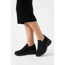 Ayakkabı Fuarı Elit ERD2516 Kadın Klasik Sneaker Siyah