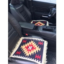 Store Antik Kilim Serme Oto Minderi 3’lü Iki Taraflı