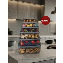 Empressco Okyanus Home Stackıt Saklama Kabı 6 Parça Antrasit - Fiyatı, Yorumları