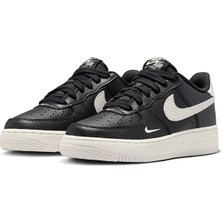 Nike Air Force 1 Ms Siyah Sneaker Ayakkabı (Dar Kalıptır 1 Beden Büyük Alınız)