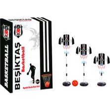 Can Sports Beşiktaş Lisanslı Ayaklı Basketbol Potası Seti