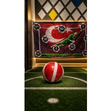 Miras Home Vur Yapıştır Futbol Hedef Oyunu, Cırt Cırtlı Kaleci Puanlı Skor Panosu ve Top Seti, Top Yapıştır