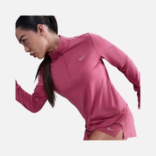 Nike Swift Kadın Pembe Koşu Üstü Dri-Fıt Uv Fermuarlı Sweatshirt | HQ0499-634